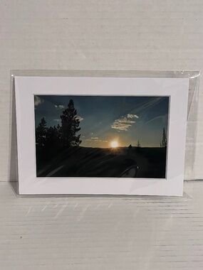 Rocky Mountain National Park Colorado Art Print 4x6in Photo in 5x7in Mat